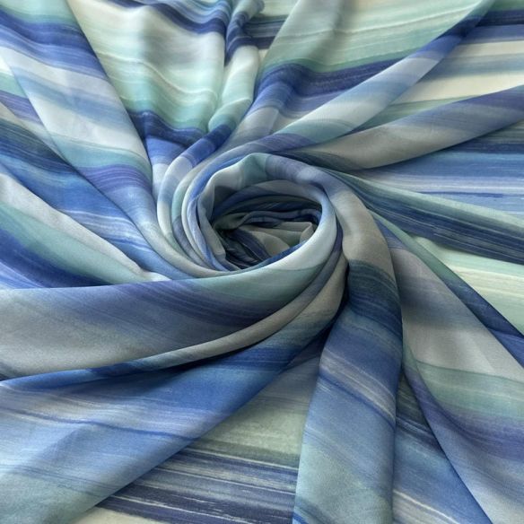Tecido Musseline De Viscose Estampada Colors