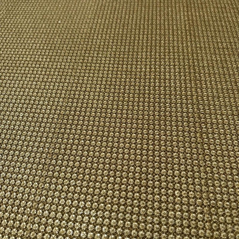Tecido Micro Paetê Dourado • Conexão Tecidos