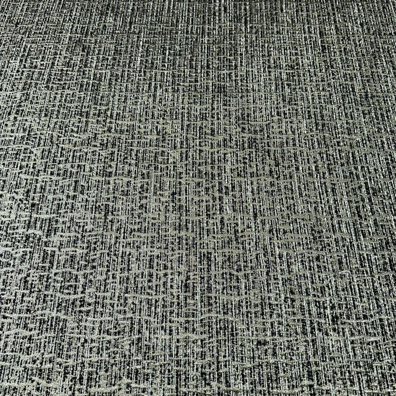 Tecido Jacquard Tweed Chanel Mescla Preto e Branco • Conexão Tecidos