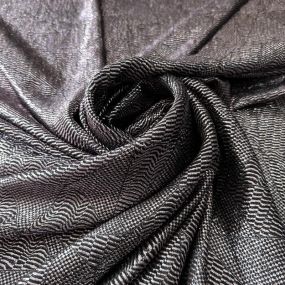 Tecido Musseline De Seda Lurex Prata • Conexão Tecidos 2