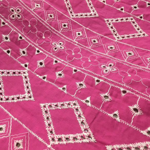 Tecido Lese De Algodão Bicolor Jaqueline • Conexão Tecidos