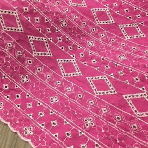 Tecido Lese De Algodão Bicolor Jaqueline • Conexão Tecidos