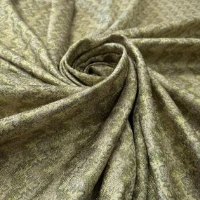 Tecido Jacquard Brocado Chevron Dourado • Conexão Tecidos 2