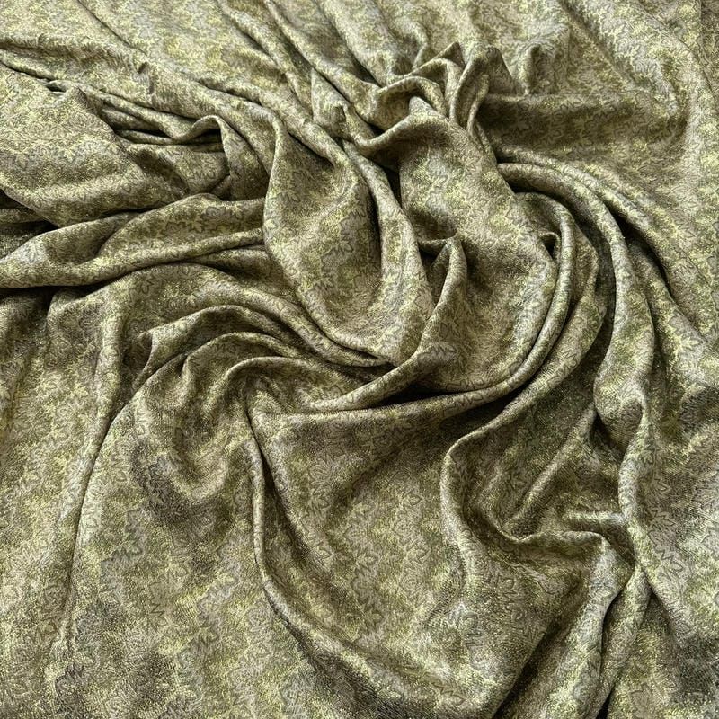 Tecido Jacquard Brocado Chevron Dourado • Conexão Tecidos