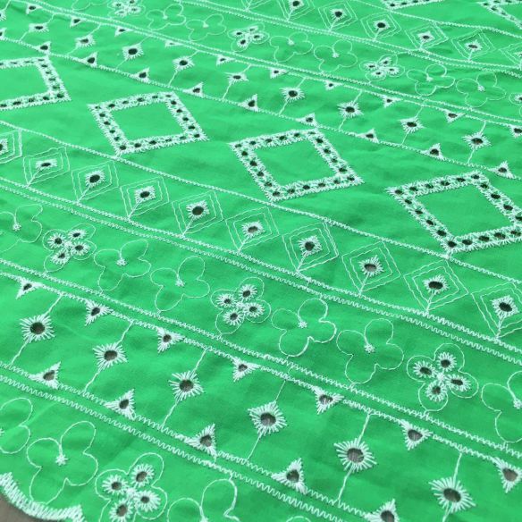 Tecido Lese De Algodão Bicolor Andrea • Conexão Tecidos