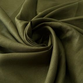 Tecido Linho Puro Liso Verde Seiva • Conexão Tecidos 2