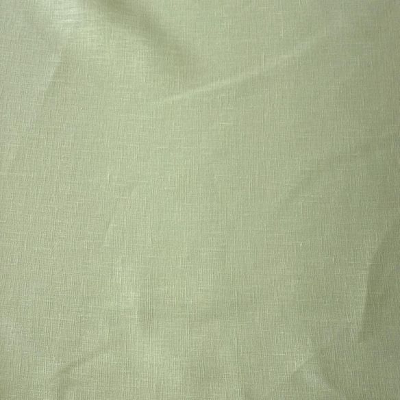 Tecido Linho Puro Liso Amarelo Creme • Conexão Tecidos