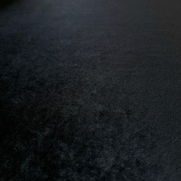 Tecido Veludo Cristal Preto • Conexão Tecidos