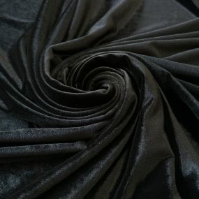 Tecido Veludo Cristal Preto • Conexão Tecidos 2