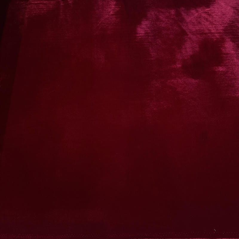 Tecido Veludo Cristal Vermelho Rubi