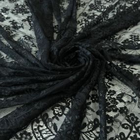 Tecido Renda Chantilly Preto • Conexão Tecidos 2