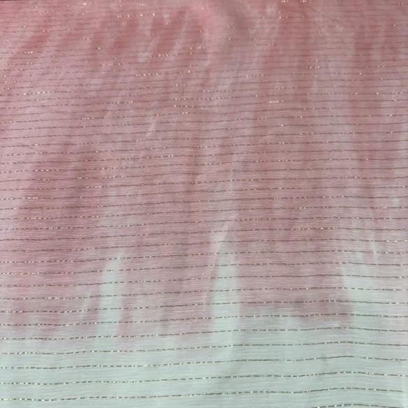 Tecido Chiffon De Seda Lurex Degradê Colors • Conexão Tecidos