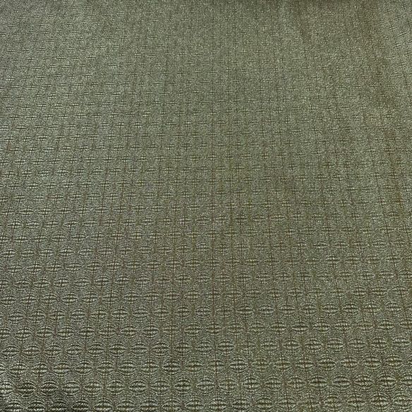 Tecido Jacquard Metalizado Tramado Ouro Velho • Conexão Tecidos