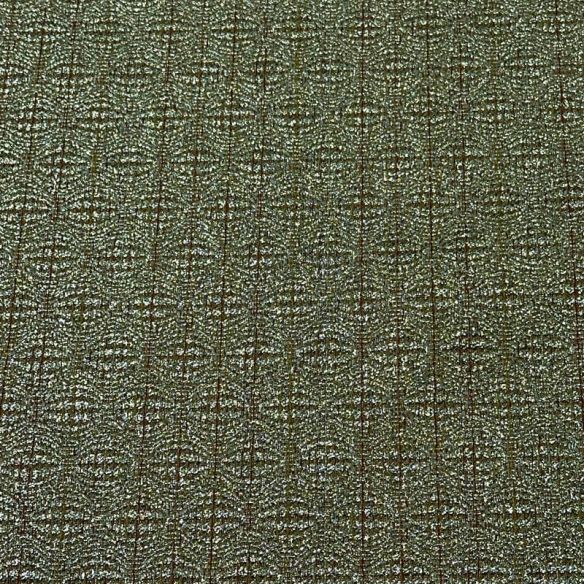 Tecido Jacquard Metalizado Tramado Ouro Velho • Conexão Tecidos
