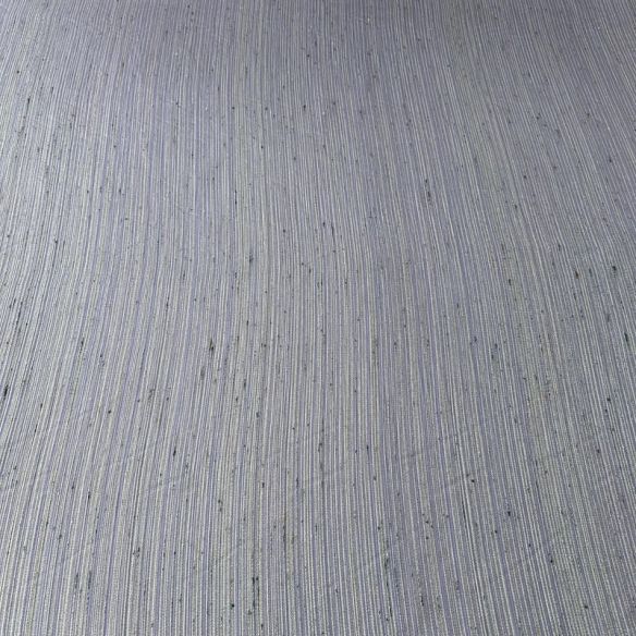 Tecido Jacquard Metalizado Listrado Prata e Lilás • Conexão Tecidos