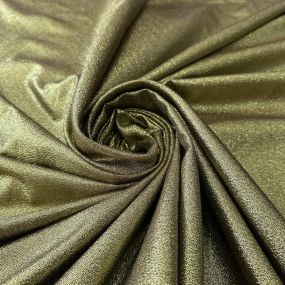 Tecido Jacquard Metalizado Liso Ouro Velho • Conexão Tecidos 2