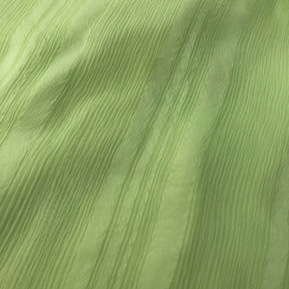 CHIFOM DE SEDA VERDE CITRICO • Conexão Tecidos