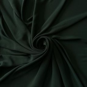 Tecido Crepe Patou Verde Garrafa • Conexão Tecidos