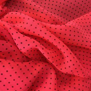 GEORGETE DE SEDA ESTAMPADO • Conexão Tecidos