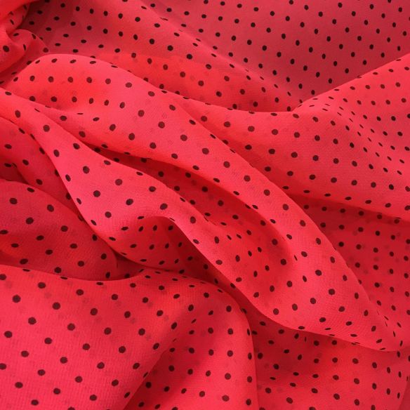 GEORGETE DE SEDA ESTAMPADO • Conexão Tecidos