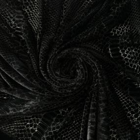 Tecido Veludo Elegance Black • Conexão Tecidos