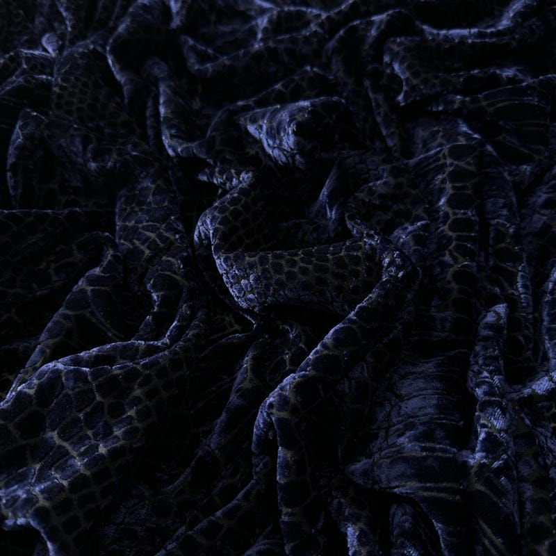 Tecido Veludo Elegance Blue • Conexão Tecidos