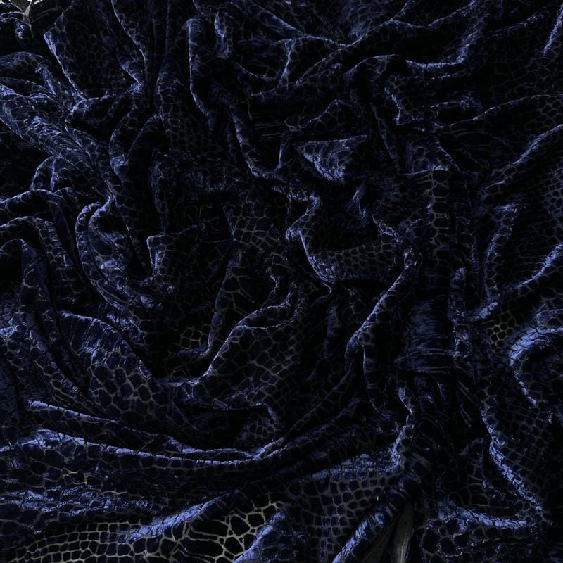 Tecido Veludo Elegance Blue • Conexão Tecidos