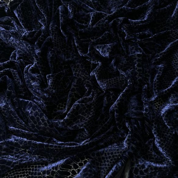 Tecido Veludo Elegance Blue • Conexão Tecidos