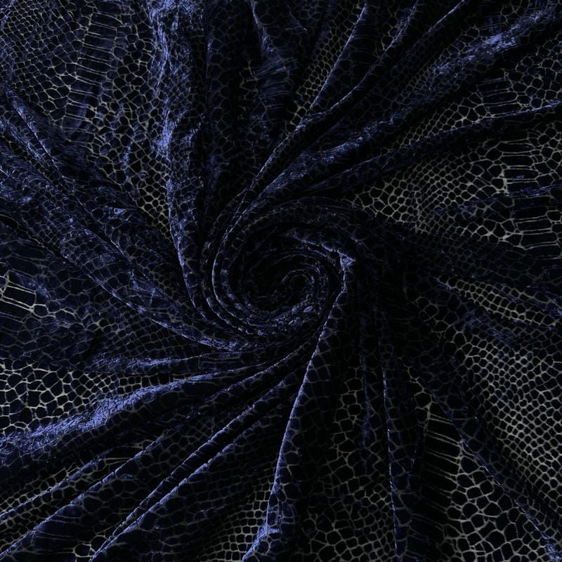 Tecido Veludo Elegance Blue • Conexão Tecidos