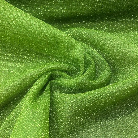 MALHA LUREX COLORS VERDE FOLHA. 