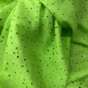 LESE DE ALGODÃO VERDE LIMA • Conexão Tecidos 2