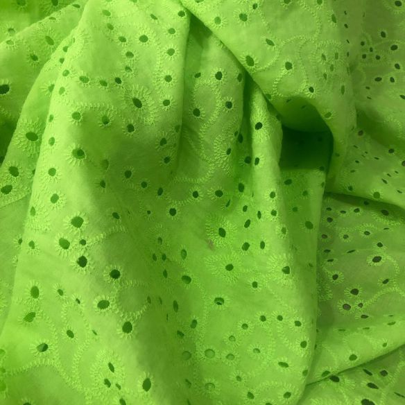 LESE DE ALGODÃO VERDE LIMA • Conexão Tecidos