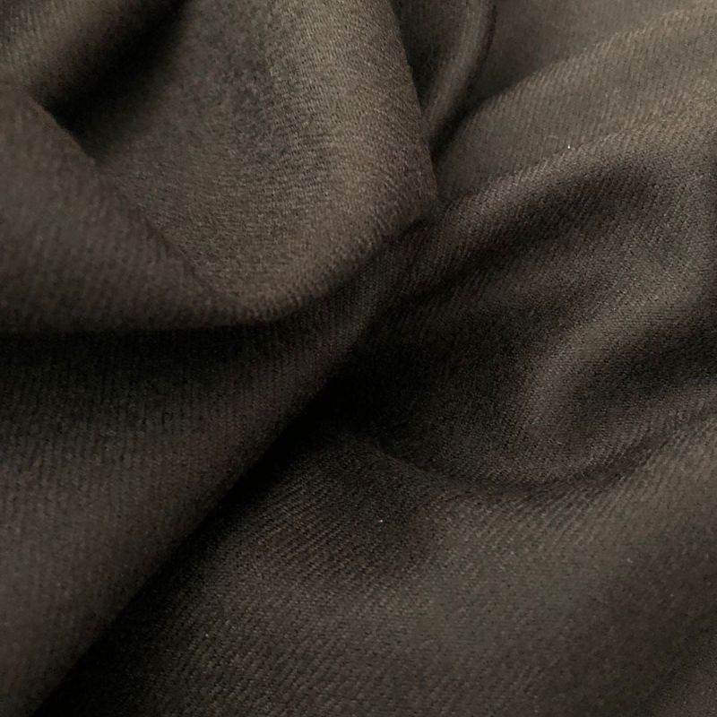 Tecido Lã Classic Flanel Preta • Conexão Tecidos