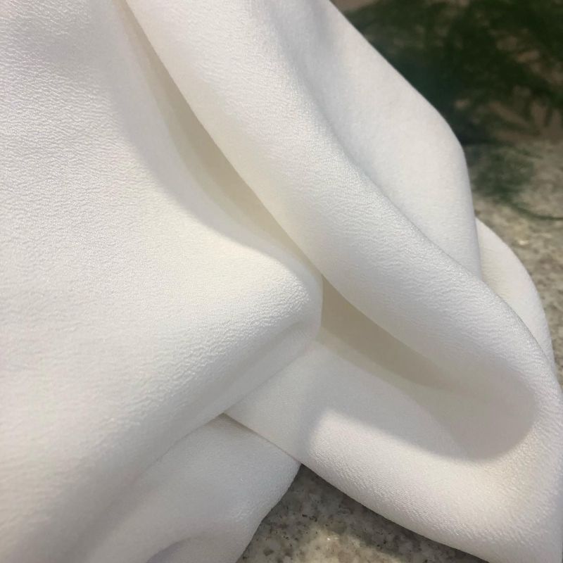 CREPE DE CHINE OFF WHITE - Conexão Tecidos