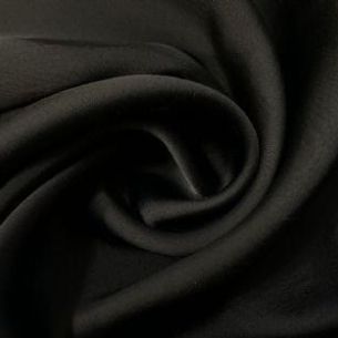 Tecido Crepe Patou Preto • Conexão Tecidos