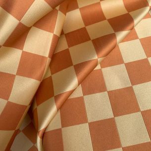 BUCOL DE SEDA PURA XADREZ • Conexão Tecidos