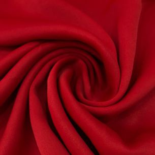 Tecido Crepe Patou Vermelho • Conexão Tecidos