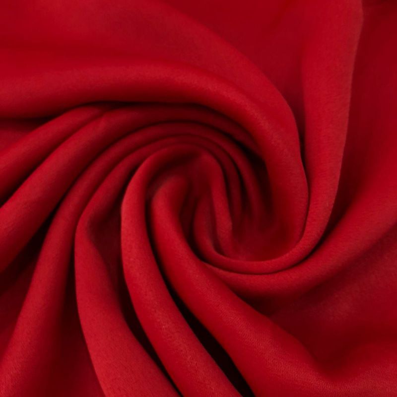 CREPE PATOU VERMELHO • Conexão Tecidos