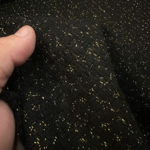 TECIDO TWEED CHANELL PRETO • Conexão Tecidos 2