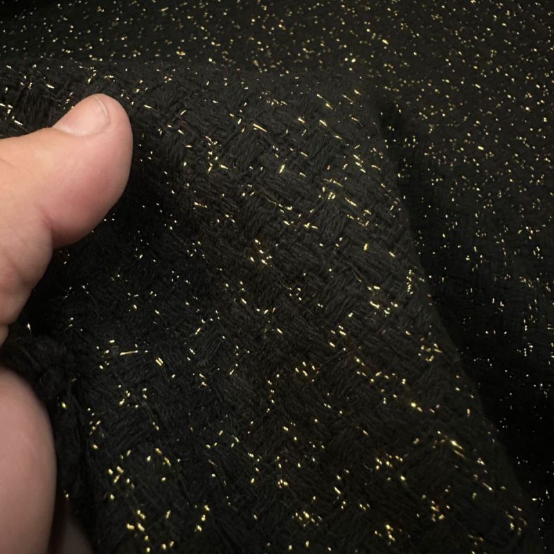 TECIDO TWEED CHANELL PRETO • Conexão Tecidos