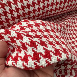 TECIDO TWEED CHANELL VERMELHO • Conexão Tecidos 2