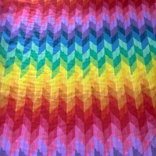 Tecido Viscose Estampada Barrado Arco Iris • Conexão Tecidos