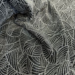 Tecido Malha Lurex Colors Prata • Conexão Tecidos