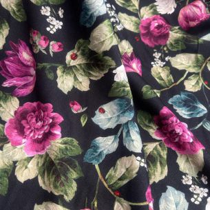 VISCOSE ESTAMPADA EXCLUSIVA. 