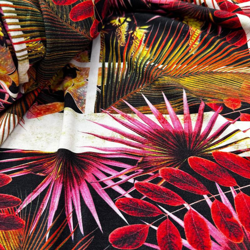 Tecido Viscolycra Estampada • Conexão Tecidos