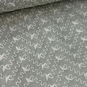 LESE DE ALGODÃO MENTA BICOLOR • Conexão Tecidos