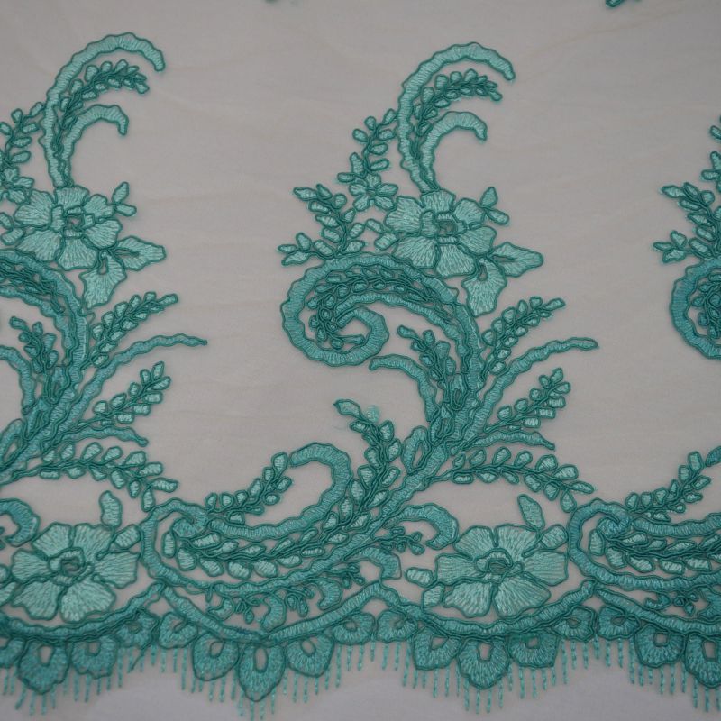 Tecido Tule Bordado Tifany • Conexão Tecidos