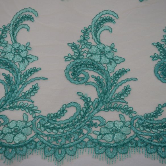 Tecido Tule Bordado Tifany • Conexão Tecidos