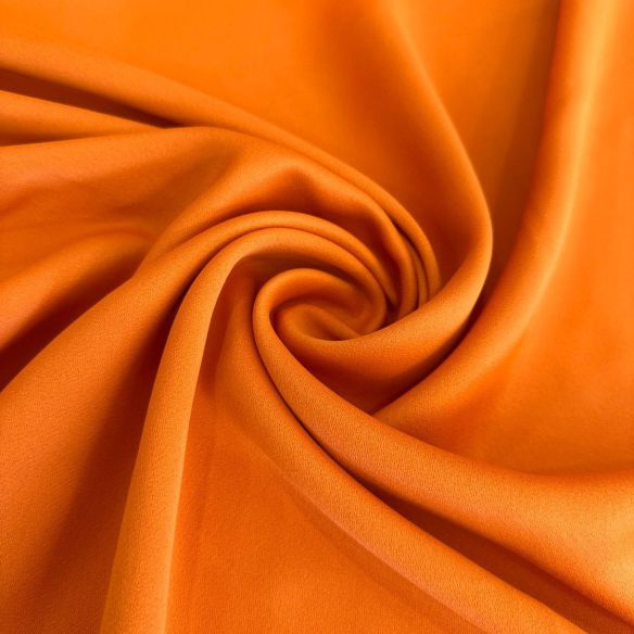 CREPE PATOU LARANJA • Conexão Tecidos