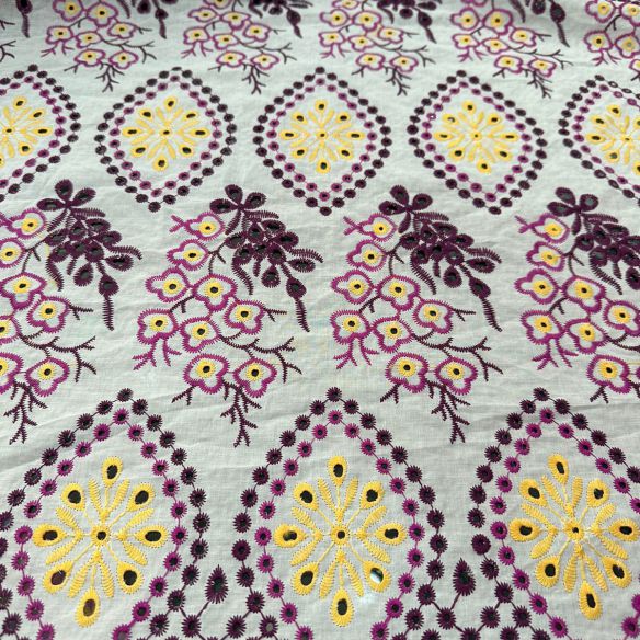 LESE DE ALGODÃO TRICOLOR ANA LUCIA • Conexão Tecidos